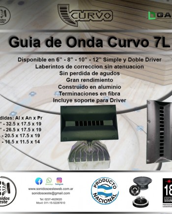 GUIA DE ONDA CURVO 7L