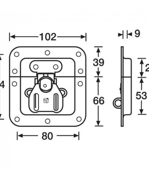 adam-hall-17233-cierre-giratorio-de-embutir-con-porta-candado-a9-650×650